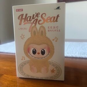 Pop Mart Labubu 'Have A Seat' Collectible Figure (DADA)
